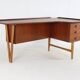 Danish boomerang desk by Peter Løvig Nielsen for Hedensted Møbelfabrik