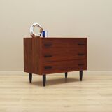 Teak chest of drawers, Danish design, 1980s, production: Denmark