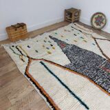 Tapis berbère en laine fait main