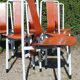 A. Castiglioni Irma serie of 6 chairs for Zanotta