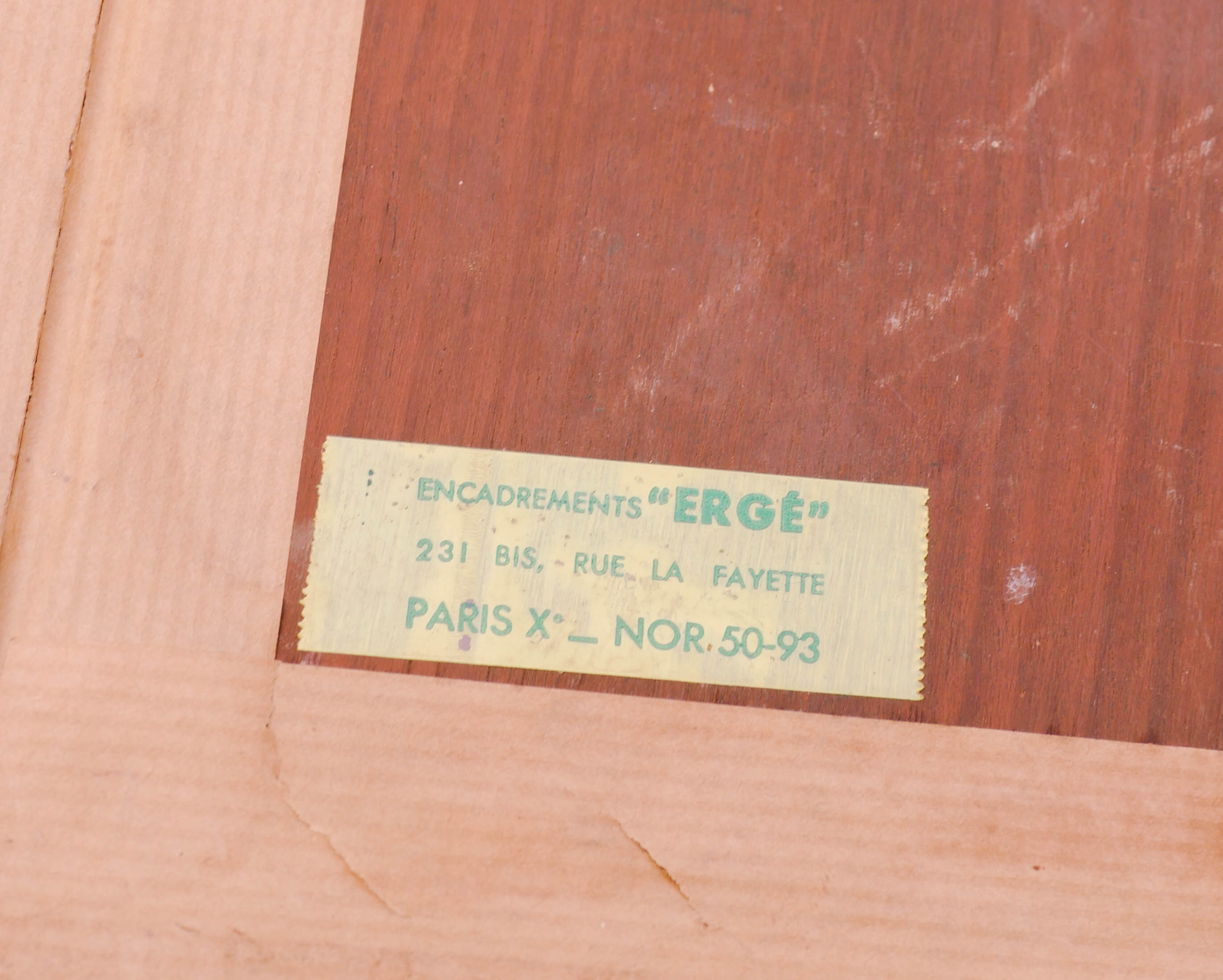 Oil painting floral composition