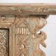 Antique mint green patinated TV cabinet (c.1900) #33