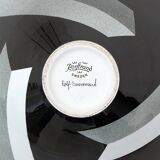 Atlantis plate in ceramic by Rolf Sinnemark for Rorstrand, 1980s