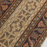 Salmon & Cream Turkish Vintage Runner Rug, 70x262Cm