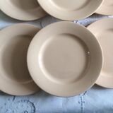 6 Ancient plates Digoin Sarreguemines years 1940