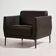 Visalia leather armchair by Coalesse