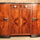 1930s art deco style walnut sideboard