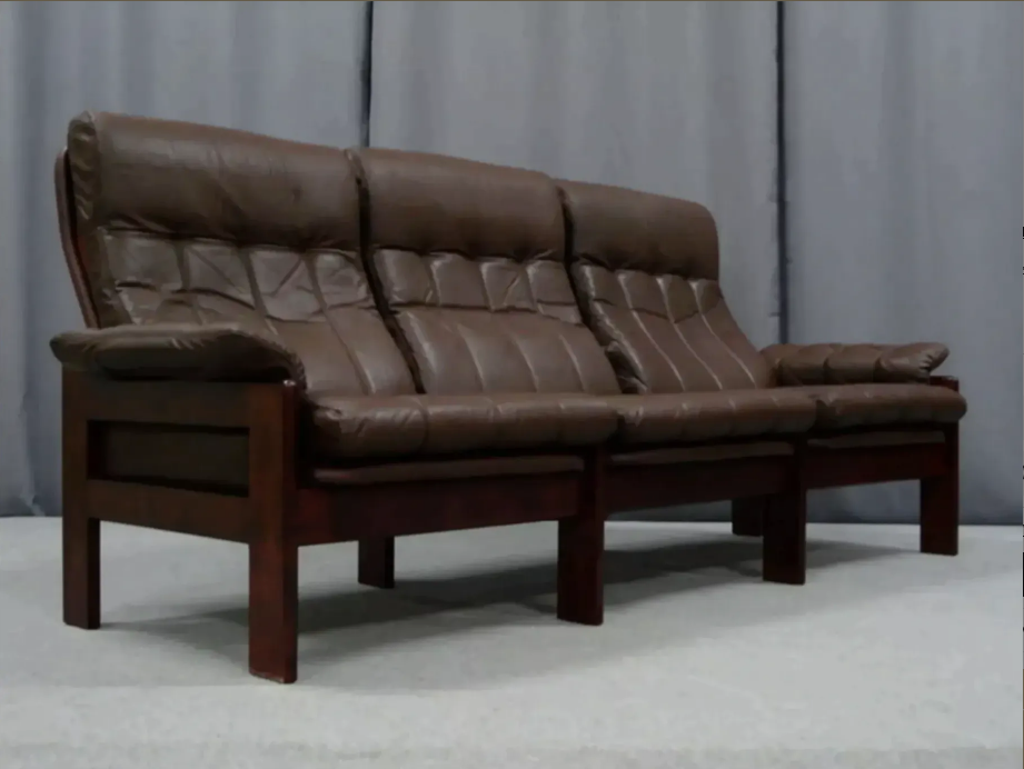 Leather sofa 1970