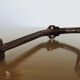 Pair of steel coatrack stamped years 30/40