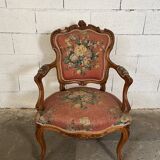 Pair of convertible armchairs