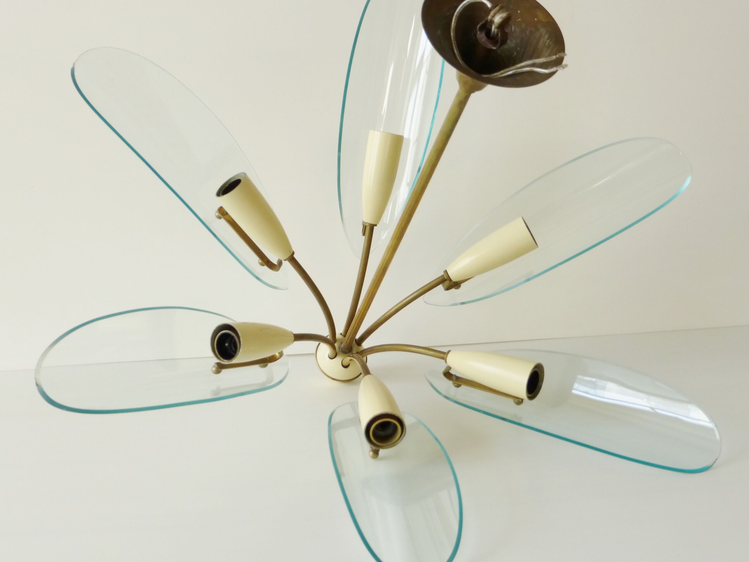 Chandelier ceiling light sputnik Sputnik 1950 vintage 50's rockabilly