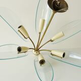 Chandelier ceiling light sputnik Sputnik 1950 vintage 50's rockabilly