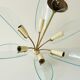 Chandelier ceiling light sputnik Sputnik 1950 vintage 50's rockabilly