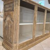 Ancien grand meuble de rangement enfilade comptoir