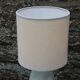Green-grey ceramic lamp, mineral style – H37