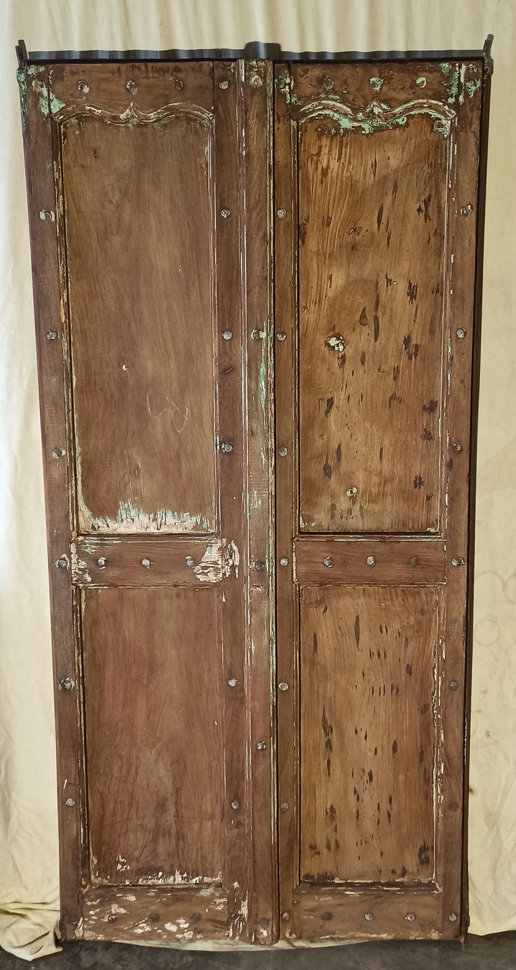 Old wooden door
