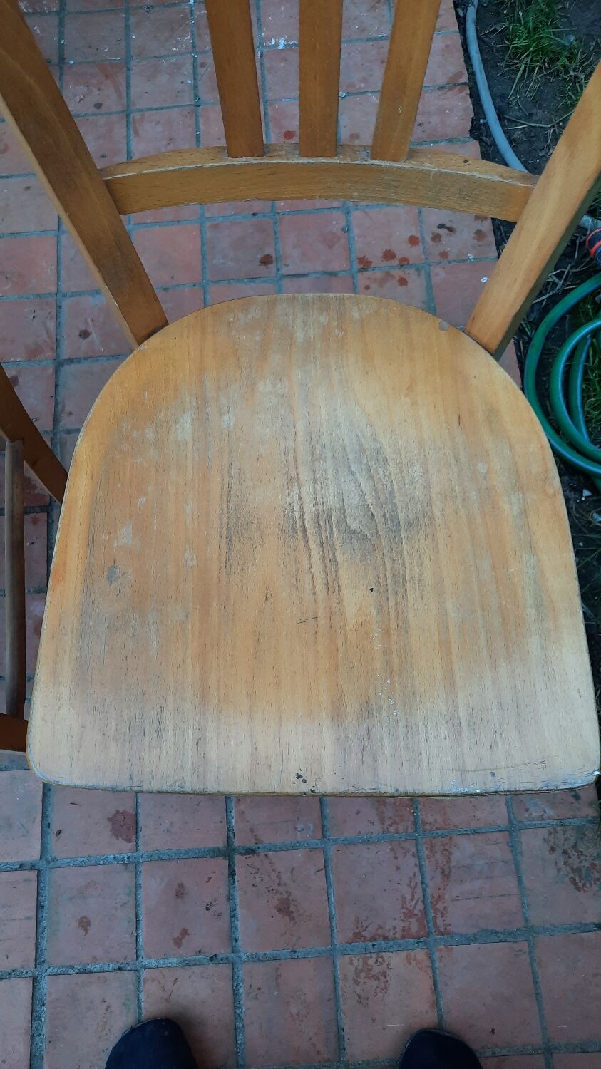 Lot de 8 chaises bistrot