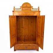 Antique wardrobe, Western Europe, around 1900. After renovation.