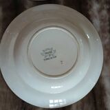 10 antique deep plates in ironstone