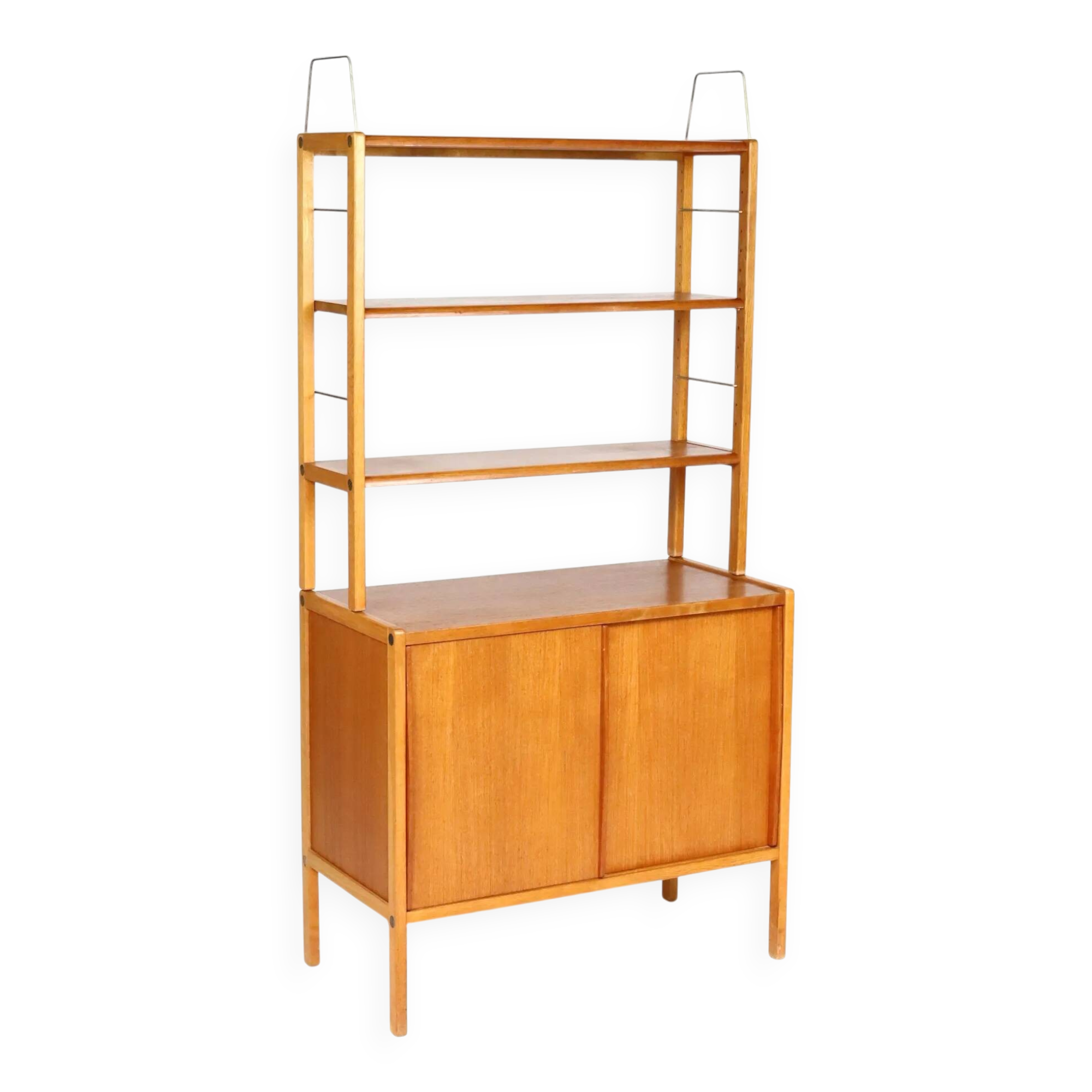 Teak bookcase by Bertil Fridhagen 1960s