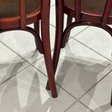 Set of 4 Thonet bistro chairs from the 1920s.