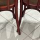 Set of 4 Thonet bistro chairs from the 1920s.
