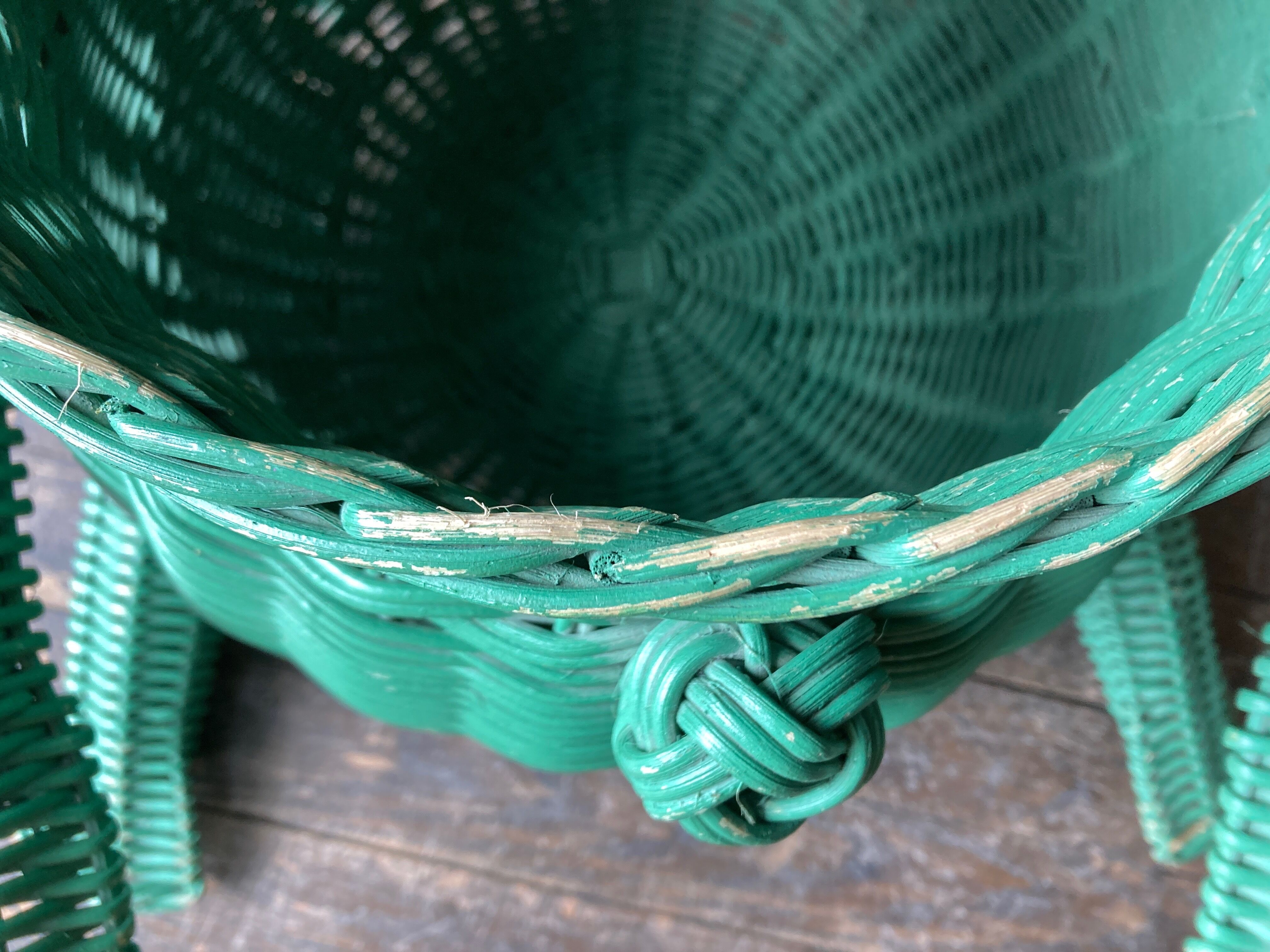 Wicker frog basket 1980