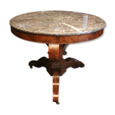Mahogany healing topped with a marble tray of restoration period