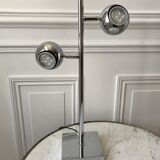 Modular eyeball lamp chrome 70s-80s