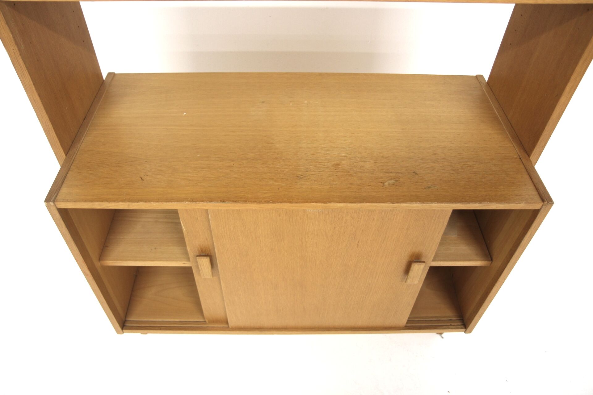 Bibliothèque scandinave en chêne, Suède, 1960