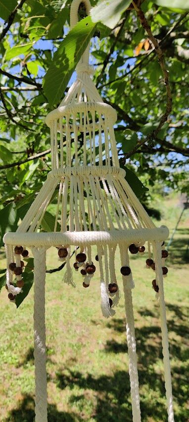 Macramé plants holder