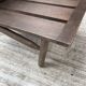 Modernist oak armchair