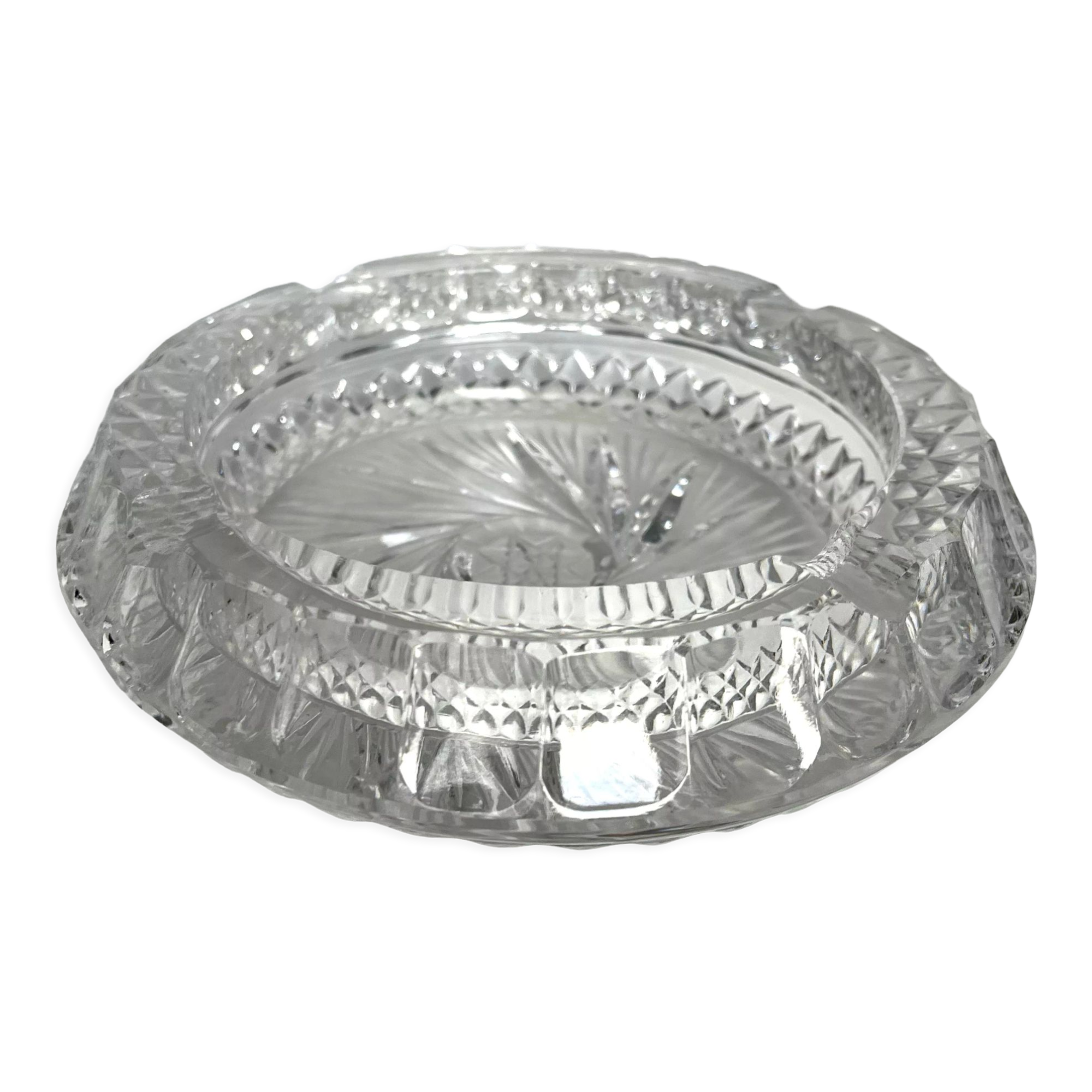 Crystal ashtray