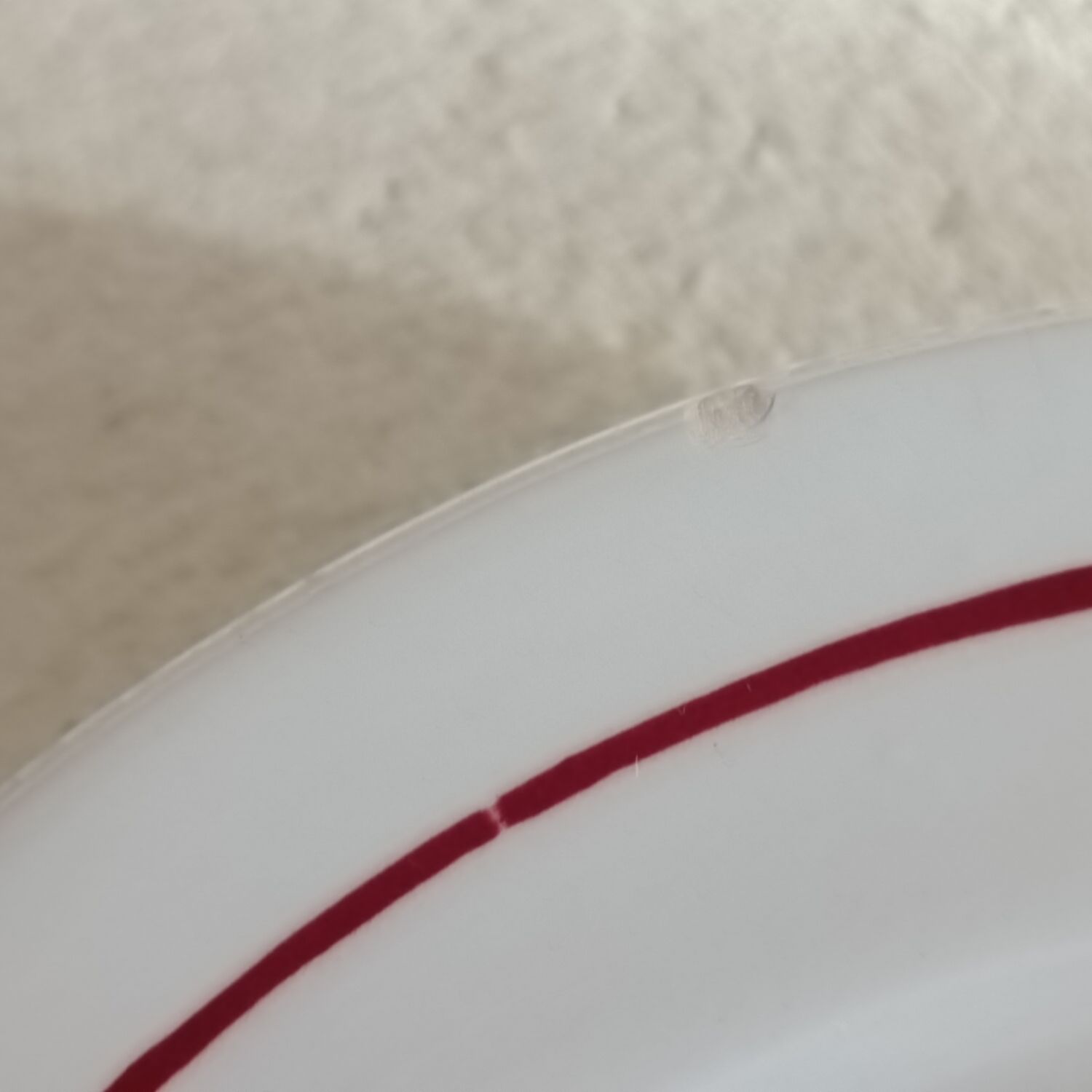 Set of 4 plates HBCM Creil-Montereau