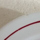 Set of 4 plates HBCM Creil-Montereau