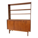 Teak bookcase/desk