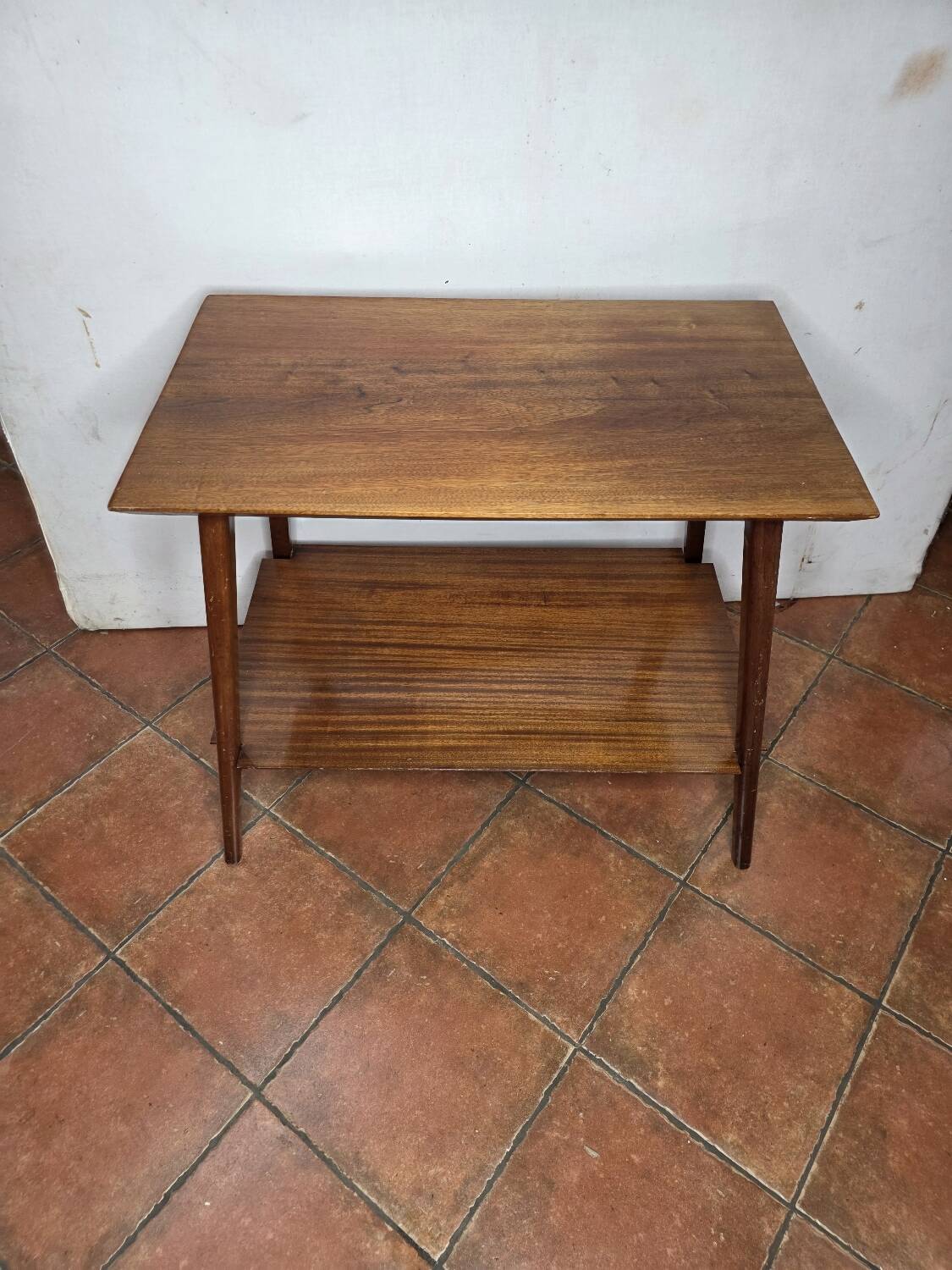 Vintage 1960s mahogany side table