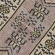 Pink & Navy Blue Persian Rug, 123x234Cm