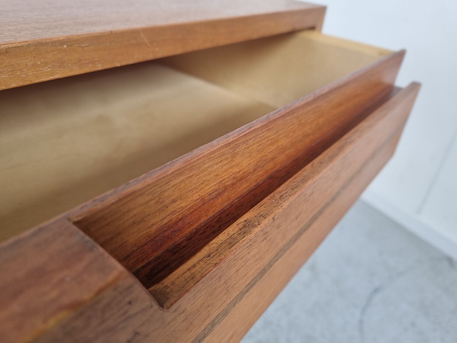 Scandinavian walnut sideboard, 60s