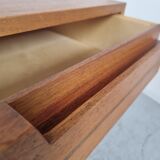Scandinavian walnut sideboard, 60s