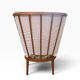 Paire Fauteuils Bauman éventail claire