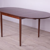 Danish extendable teak dining table, 1960s