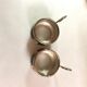 Set two porcelain cups and silver metal support