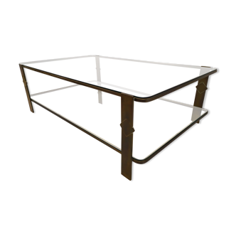 Coffee table bronze house malabert