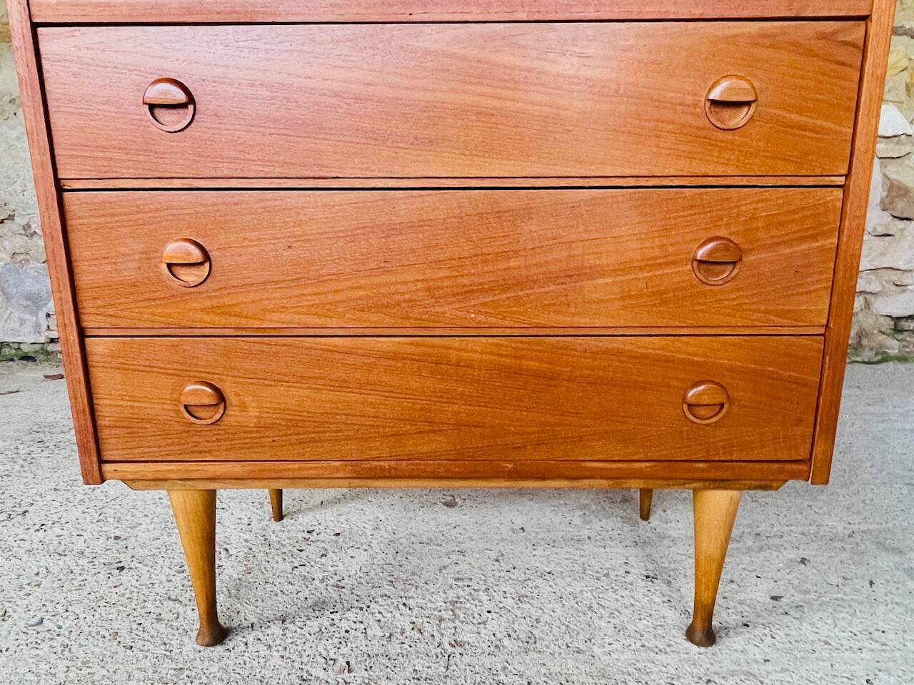 Vintage teak wall unit, circa 1960's