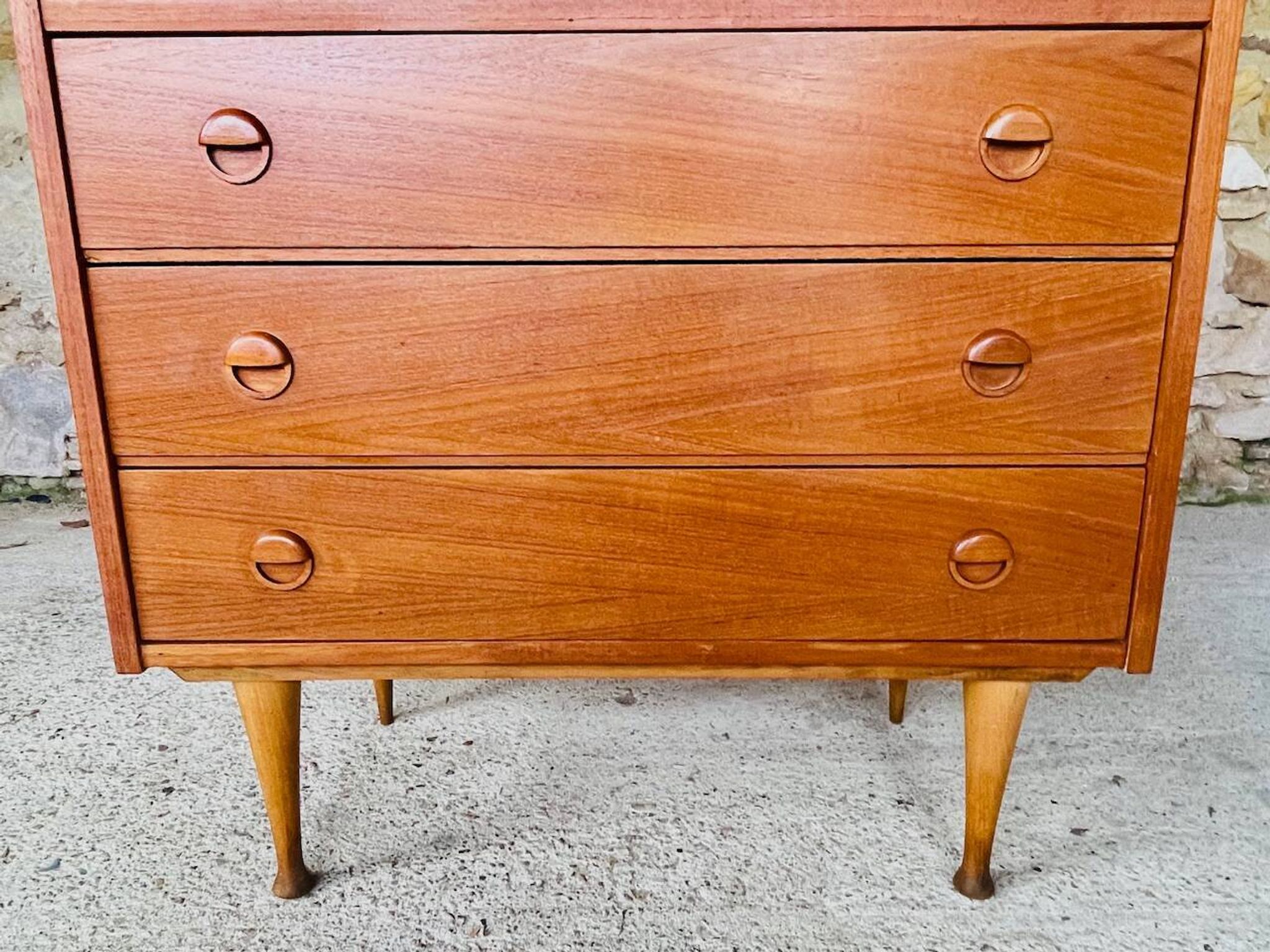 Vintage teak wall unit, circa 1960's