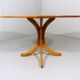 Table basse ou d'appoint ovale en frêne, Danemark