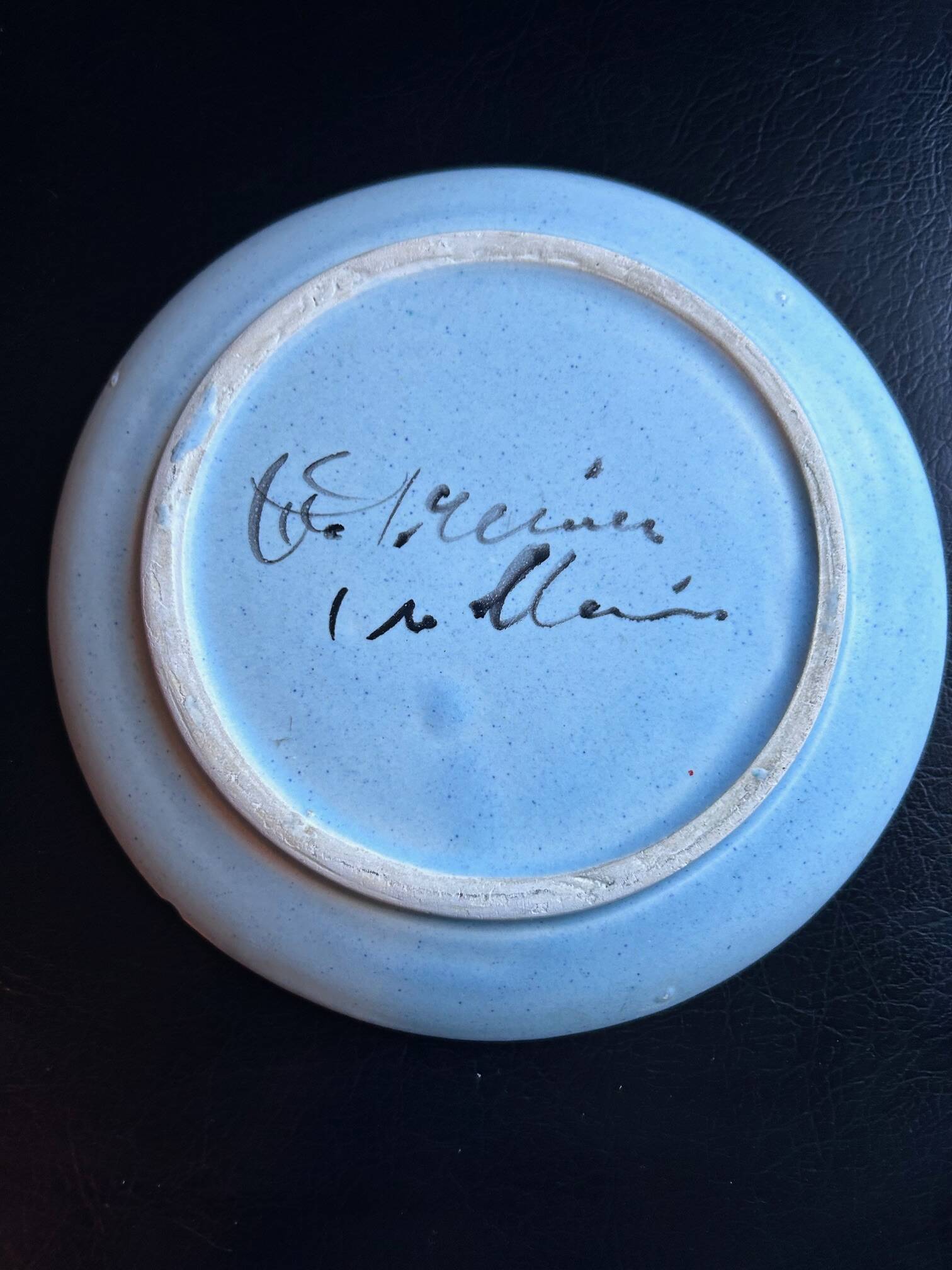 Assiette vallauris marie christine treinen