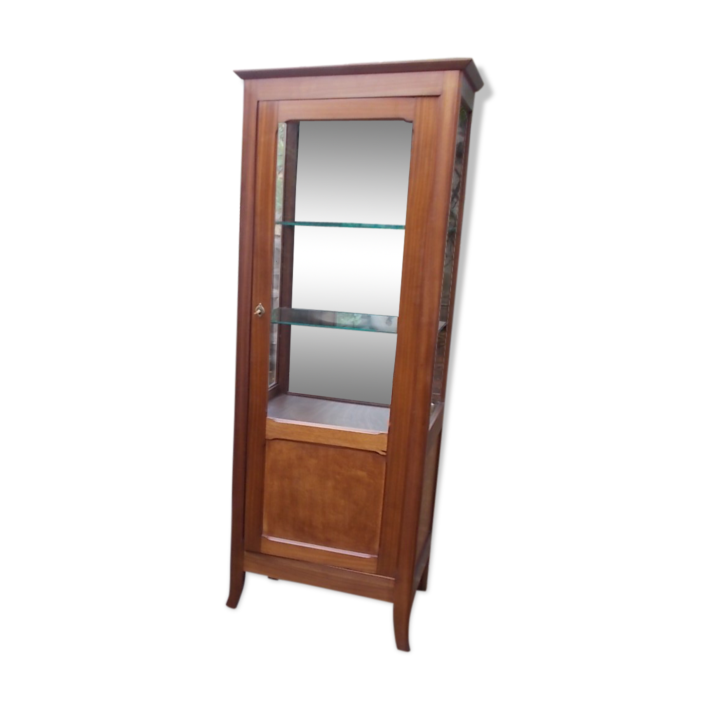 Mahogany showcase