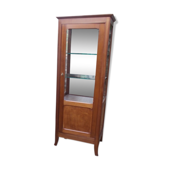 Vitrine en acajou
